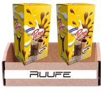 Barquillos Wafer Sticks with Nucita Cream (Pack of 2) Creamy sweet Colombian snacks dulce colombiano mekato colombiano