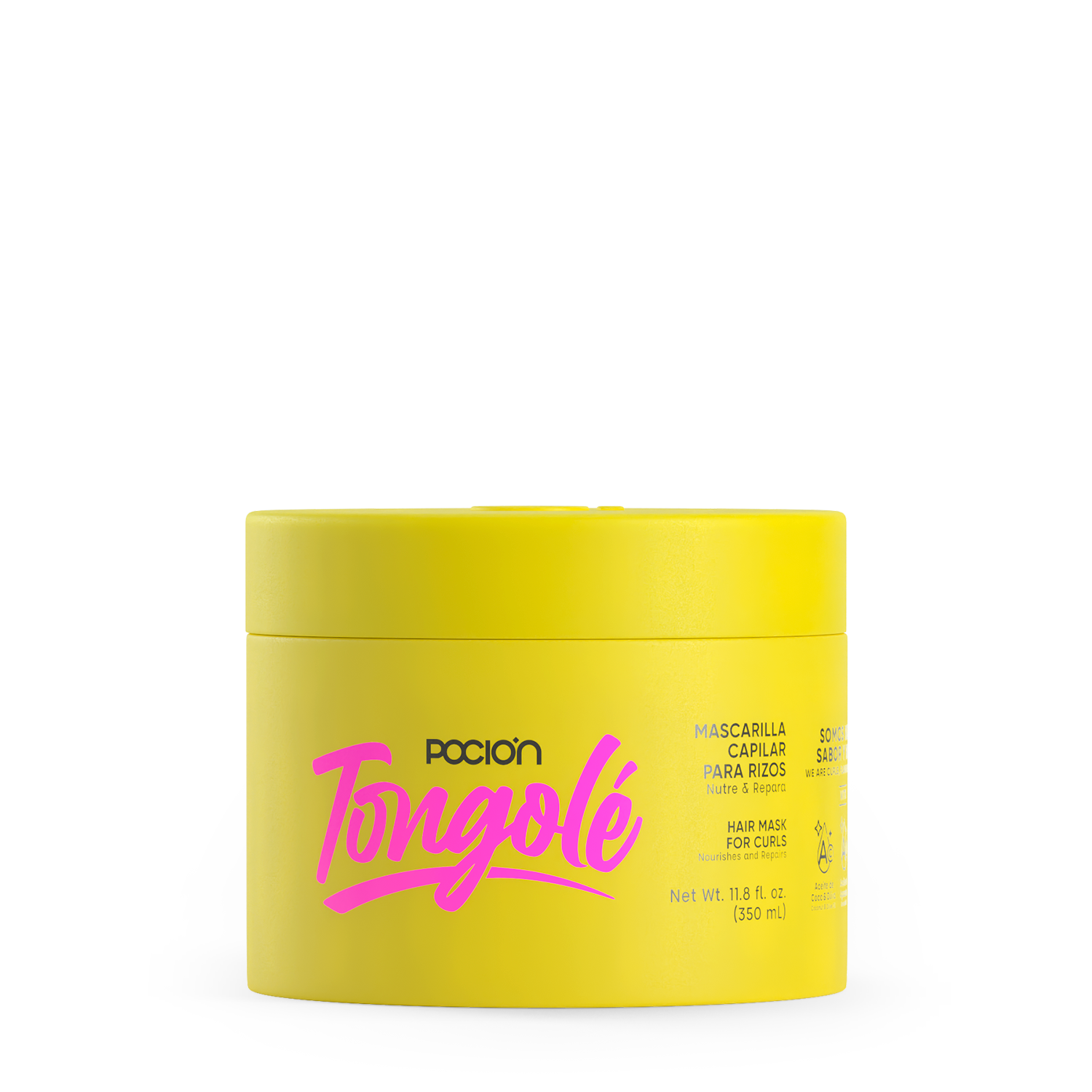 La pocion Kit para Rizos Tongole Shampoo, Crema para peinar, tratamiento y Mascarilla Tongole (4 Pack)