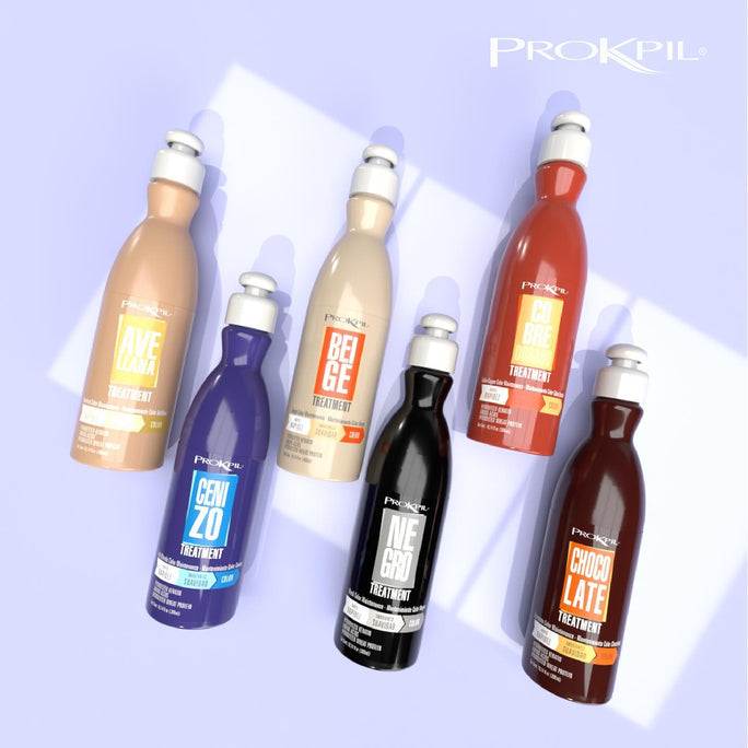 Prokpil Hair treated mask and Prokpil Shampoo (2 pack) prokpil tratamiento beige and Shampoo color care prokpil treatment beige prokpil beige y prokpil shampoo color care prokpil beige treatment