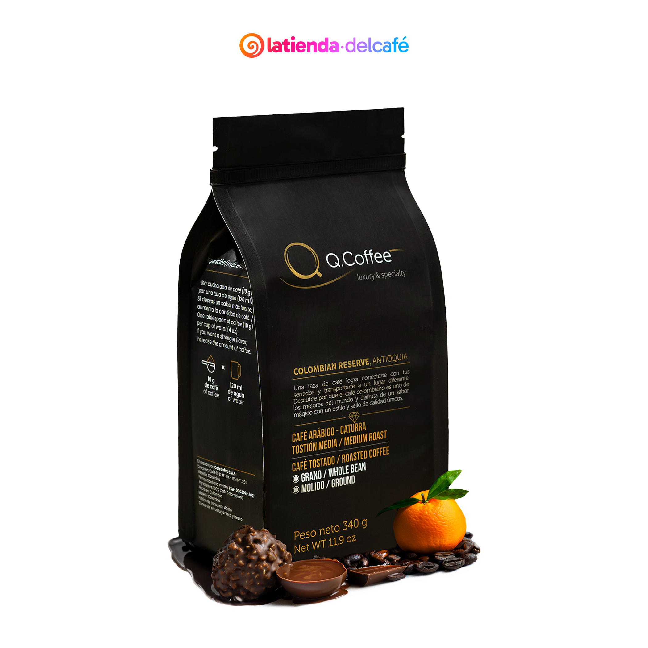 Café Especial Q.coffee Gran Reserva La Tienda del Cafe