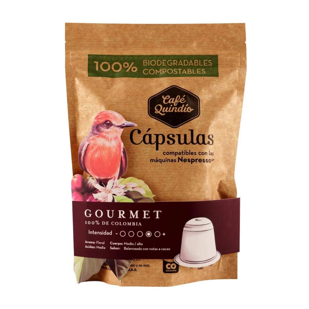 Cafe Quindio Gourmet Capsules 20 Units