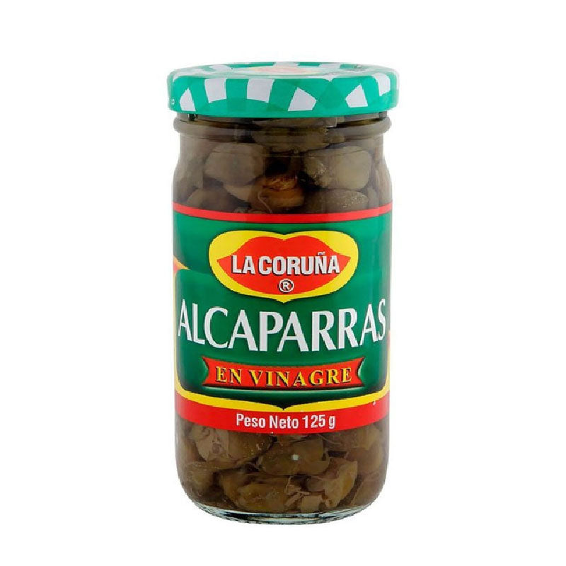 CORUNA VINEGAR CAPERS 125G
