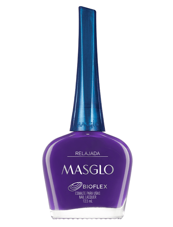 RELAXED - MASGLO TRADITIONAL CREAMY NAIL POLISH 13.5 ML - PURPLE RANGE