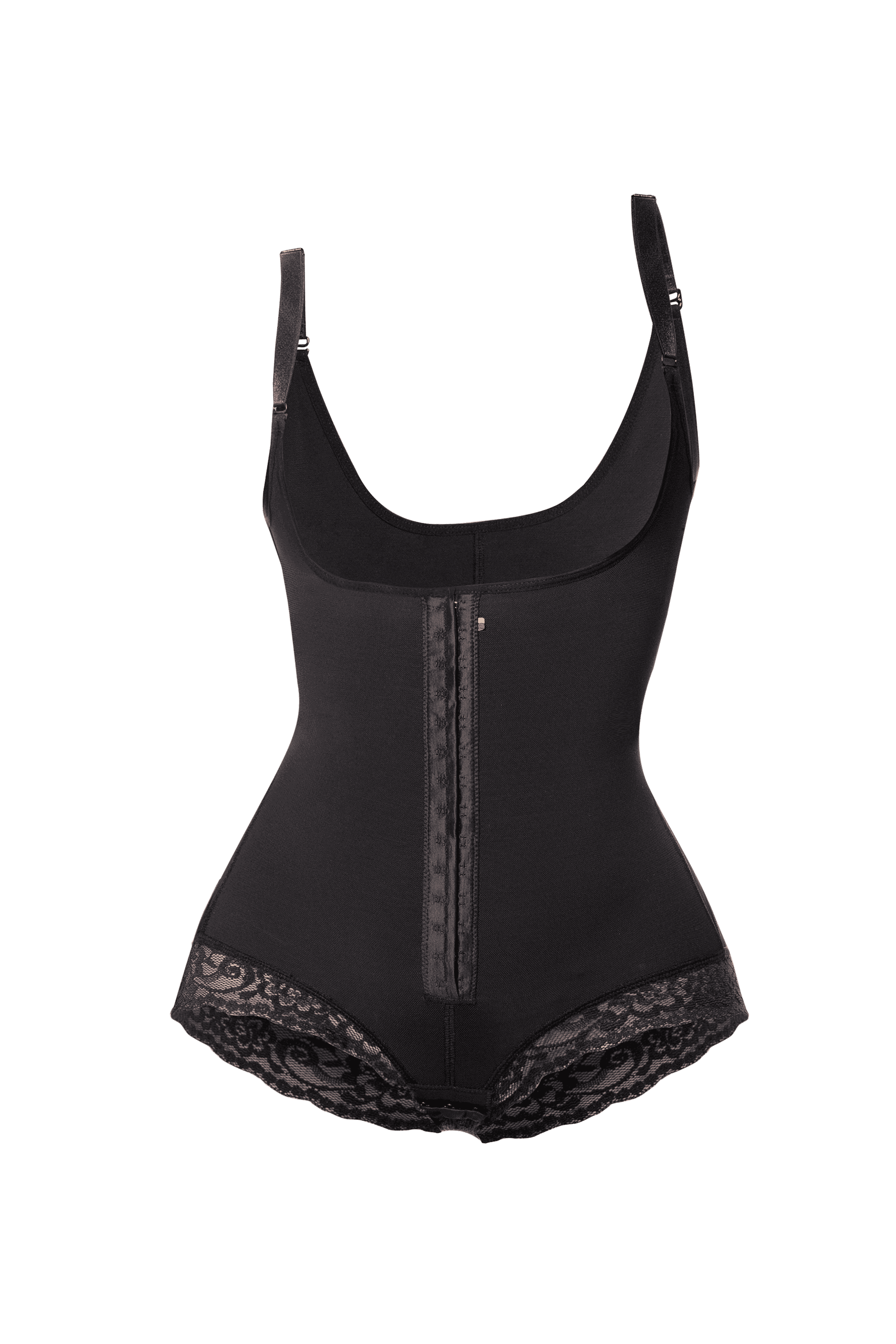 Curvia Faja Renata tipo body con Broche Negro