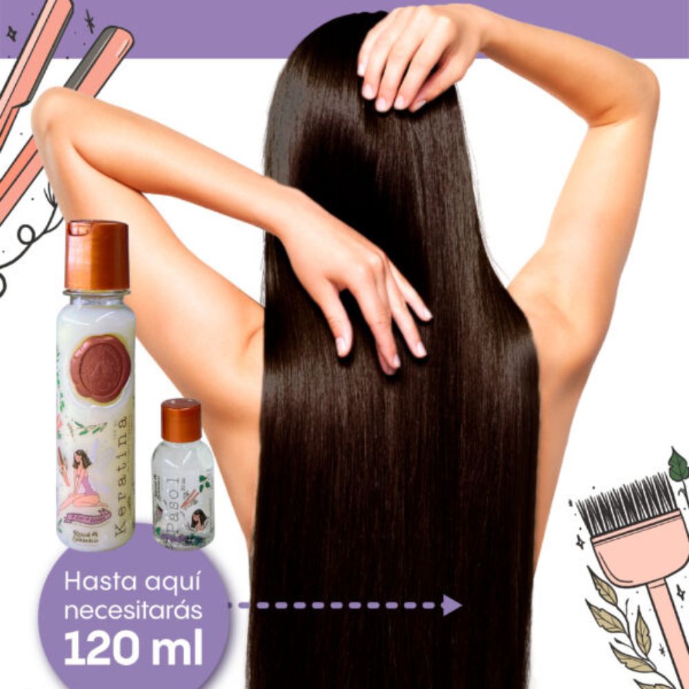 Ritual Botanico Keratina  + Brocha + Peinilla para plancha (3 Pack)