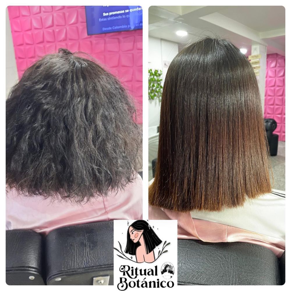 Ritual Botanico Keratina  + Brocha + Peinilla para plancha (3 Pack)