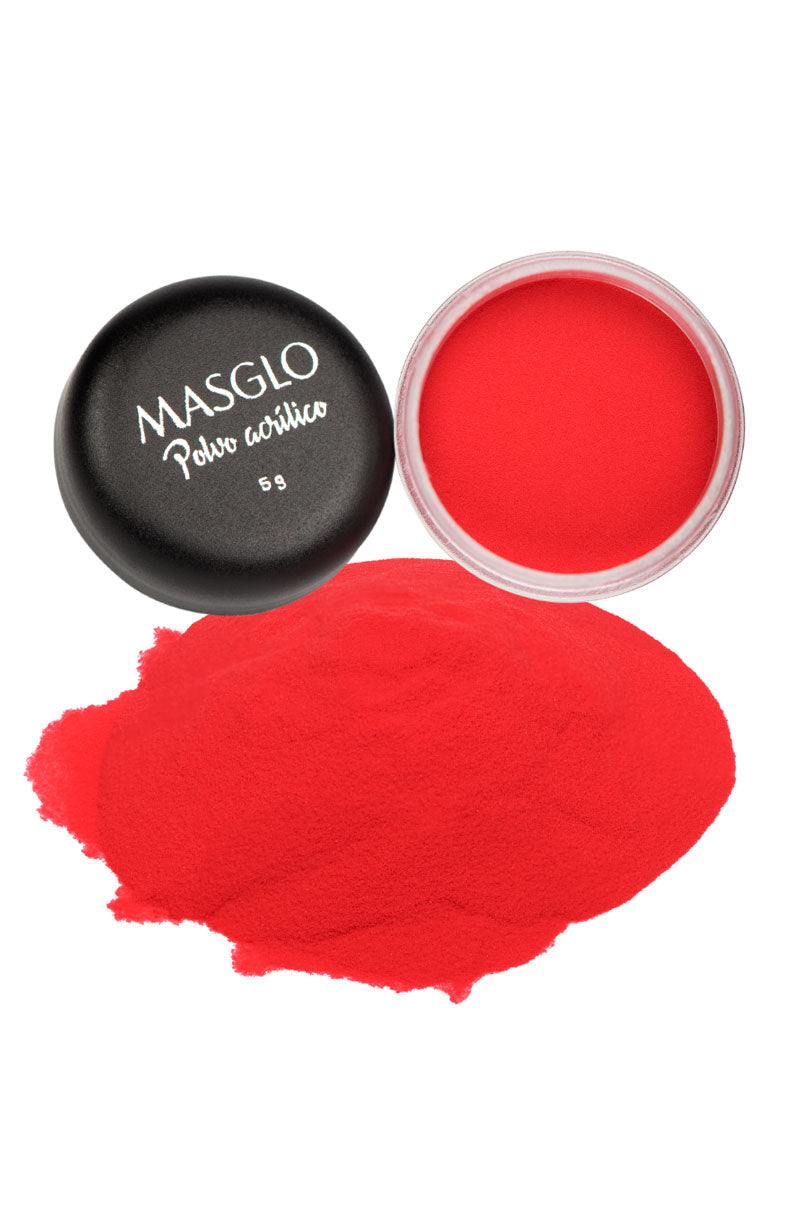 MASGLO RED ACRYLIC POWDER 5 G