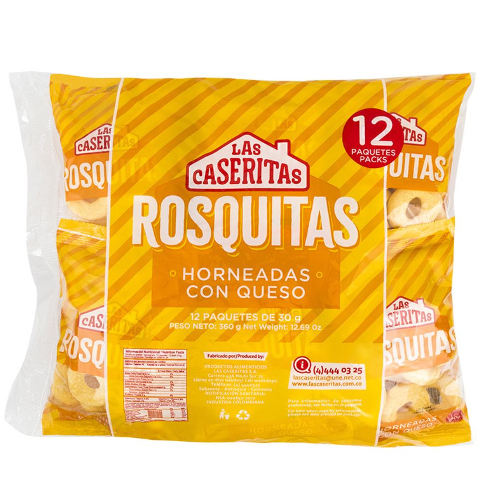 Baked donuts with cheese x 12 units Las caseritas