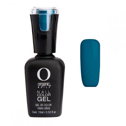 Organic Nails Gel semi-permanente para unas Color Steelblue 165 x7.5 ml