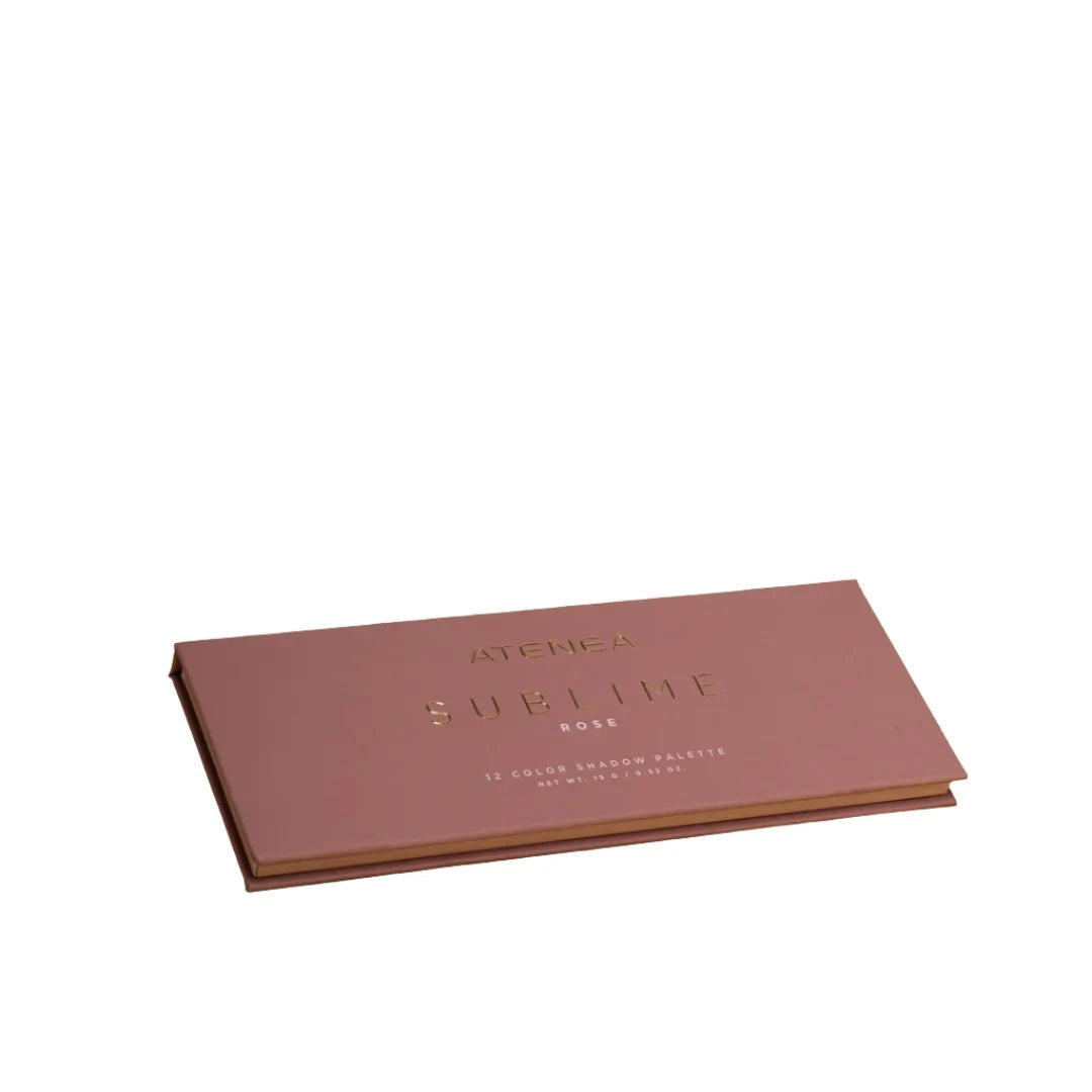 ATENEA ROSE EYESHADOW PALETTE 12 SUBLIME TONES
