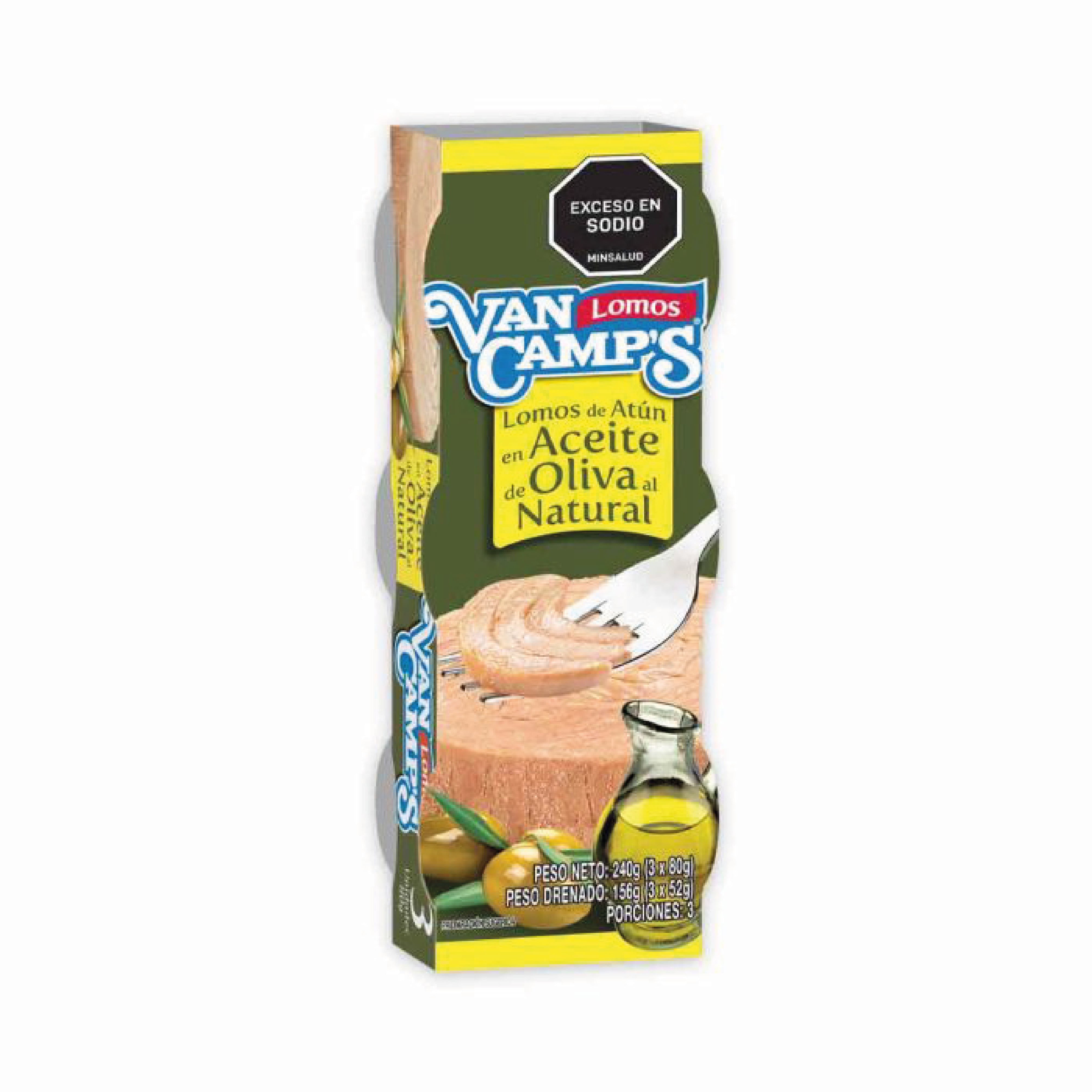 ATUN VANCAMPS 3U 240G LOMITOS ACE OLIVA