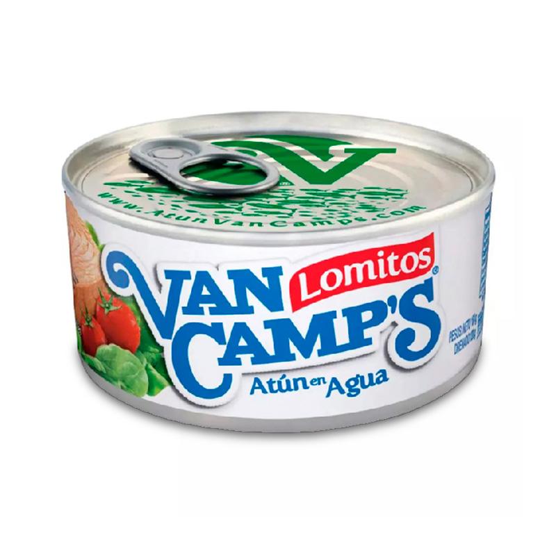 VANCAMPS TUNA LOINS IN WATER x160G