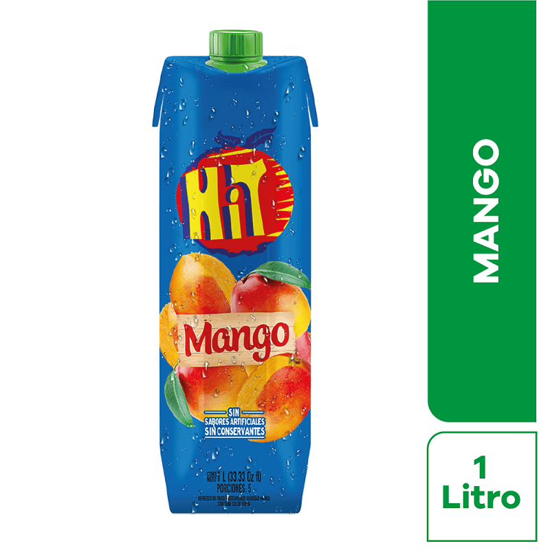JUGO HIT SABOR MANGO X1L