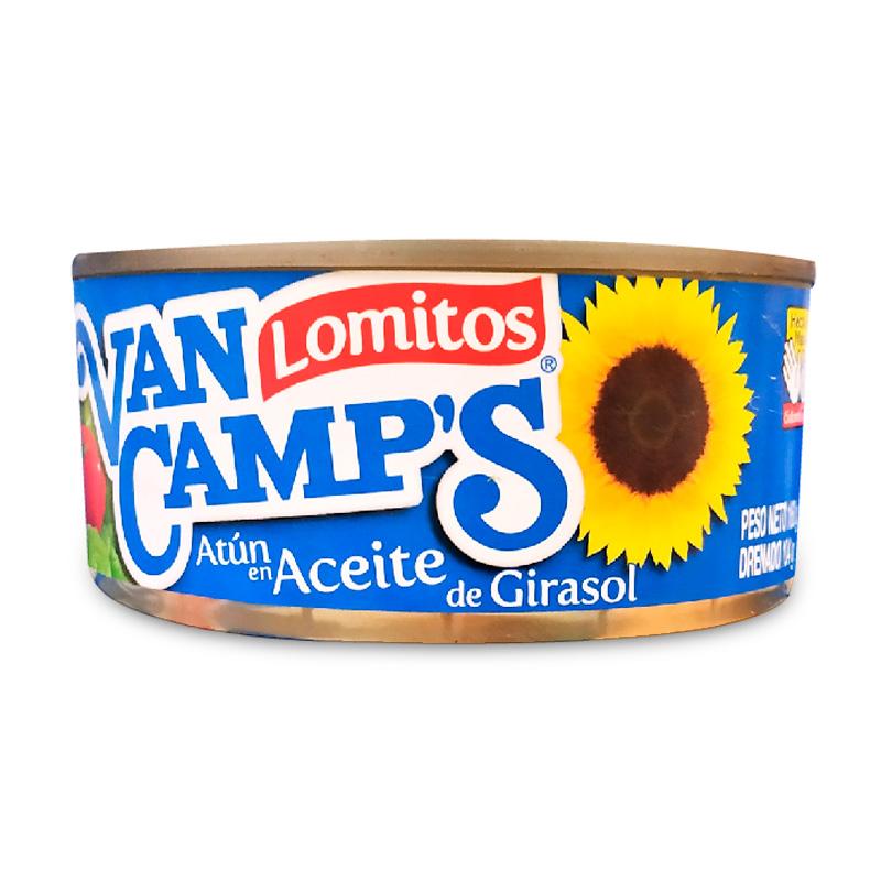 VANCAMPS TUNA LOINS IN OIL x160G