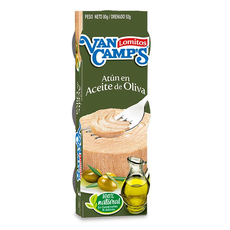 ATUN VANCAMPS 3U 80G ACEITE/OLIVA