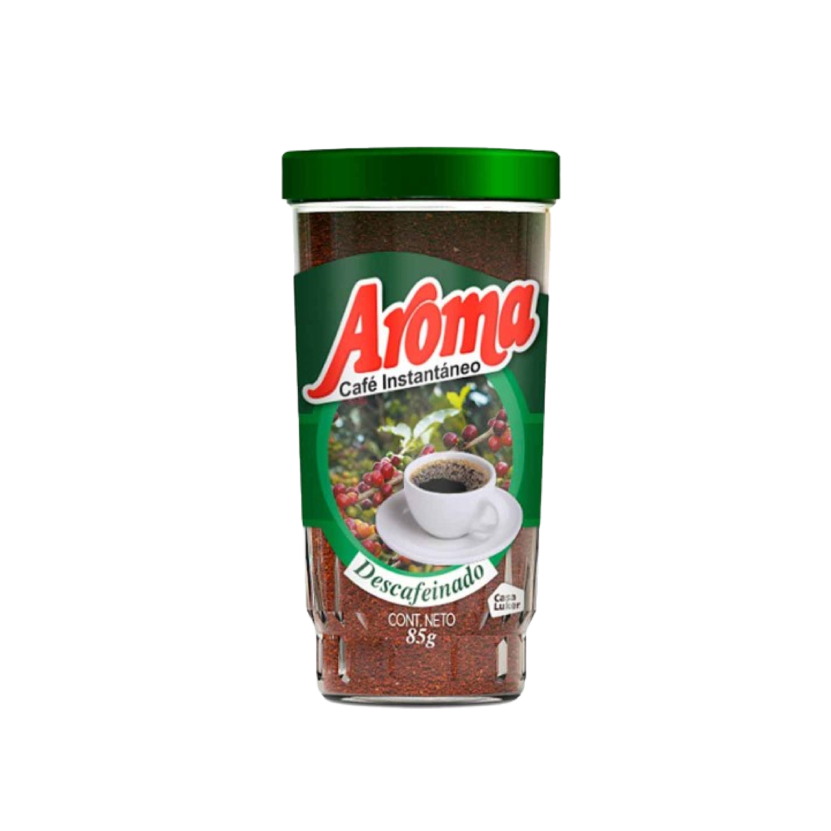 Aroma Cafe Descafeinado x85gr -casa luker