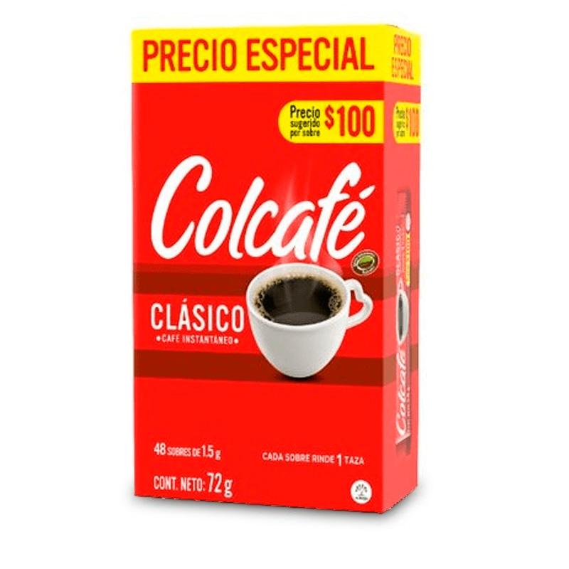 Colcafe classic coffee x48uni x1.5gr each