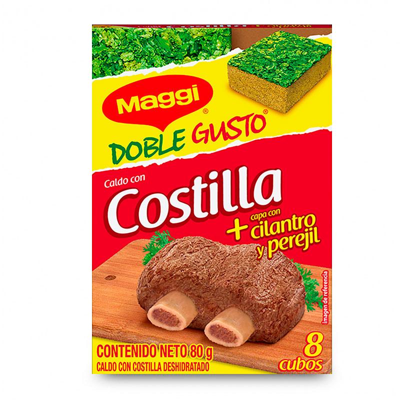 CALDO MAGGI  DOBLE GUSTO COSTILLA x8unidades
