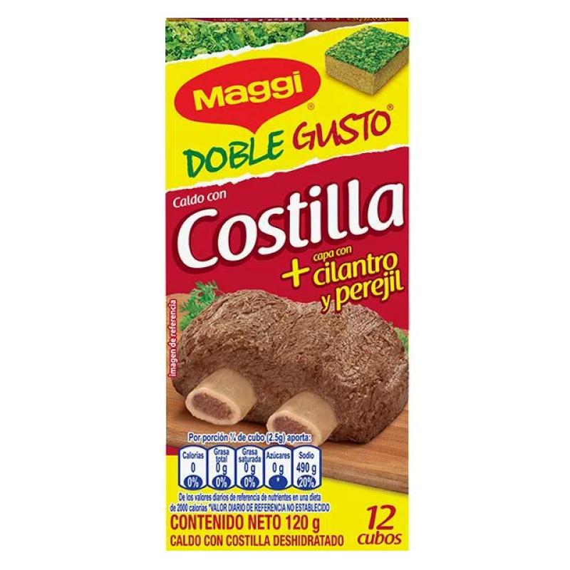 CALDO MAGGI DOBLEGUSTO COSTILLA X12unidades