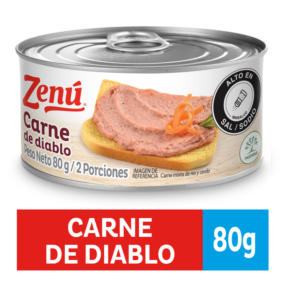 ZENU CARNE DIABLO x80G
