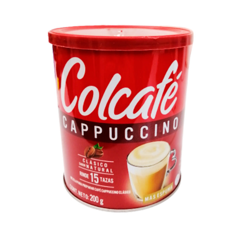 Colcafe Cappuccino coffee classic natural flavor x200gr