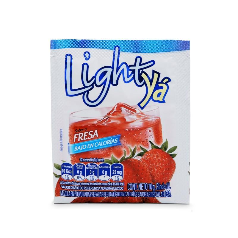 YA LIGHT SOFT DRINKS 10G STRAWBERRY