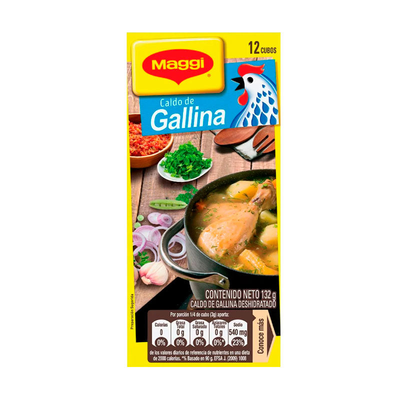 CALDO MAGGI  GALLINA x12unidades