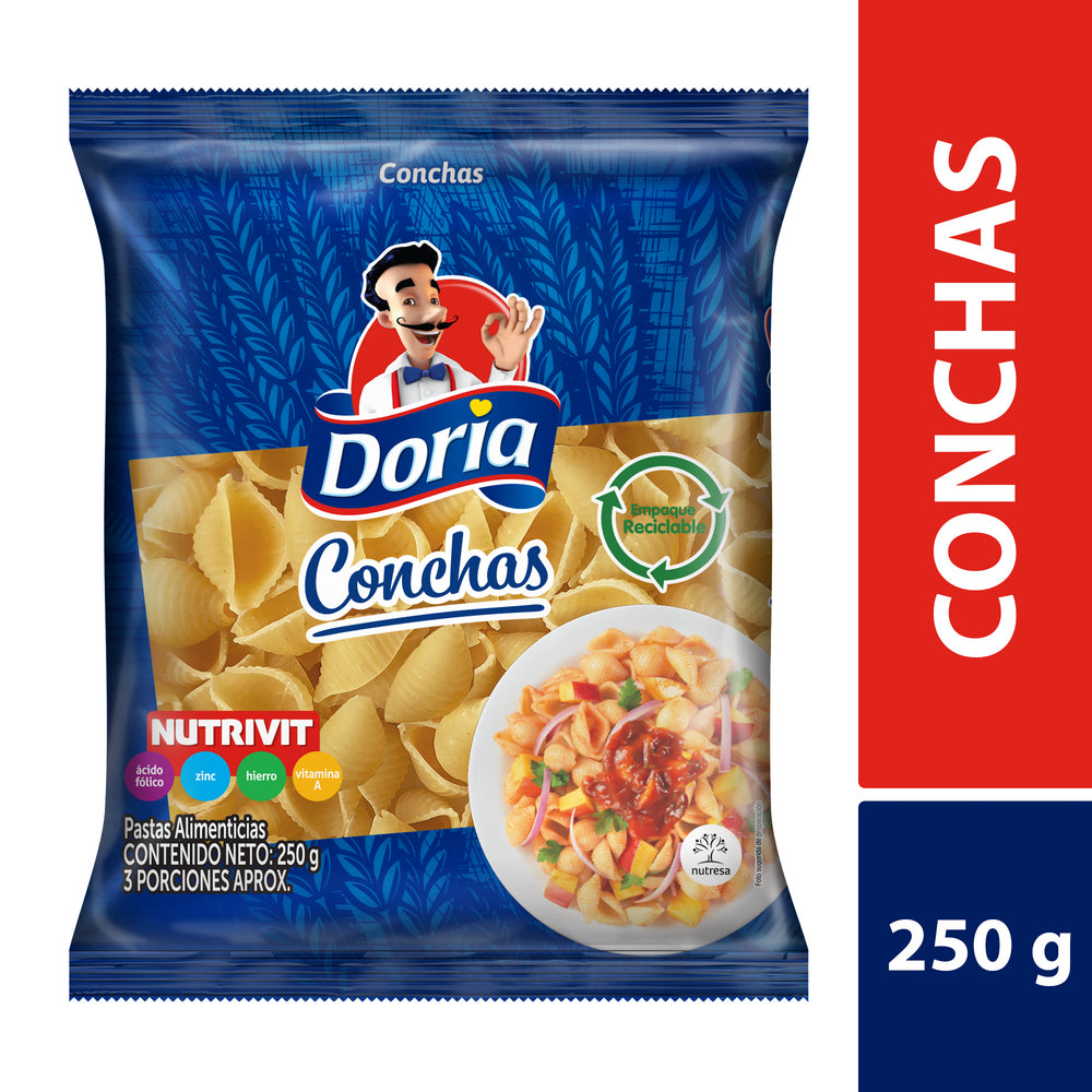 PASTA DORIA CONCHA 250G