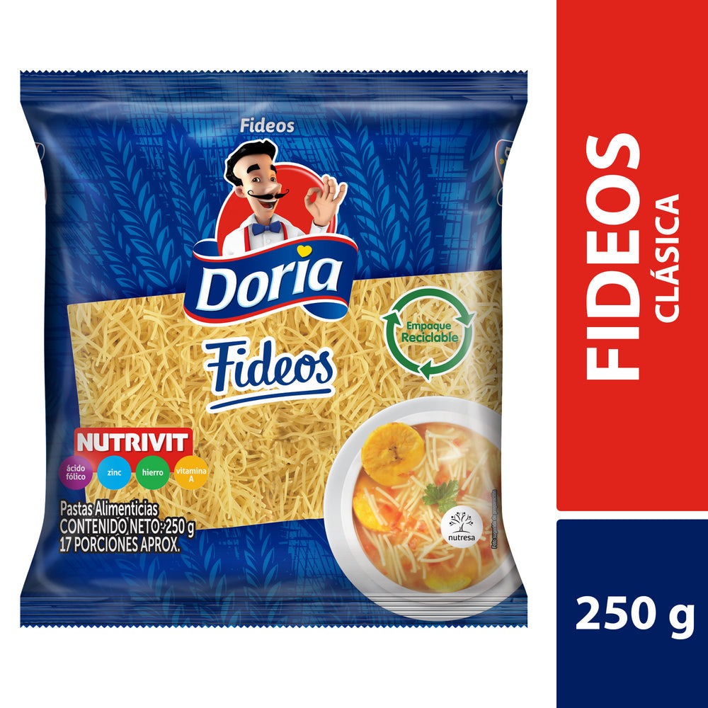 PASTA DORIA FIDEO 250G