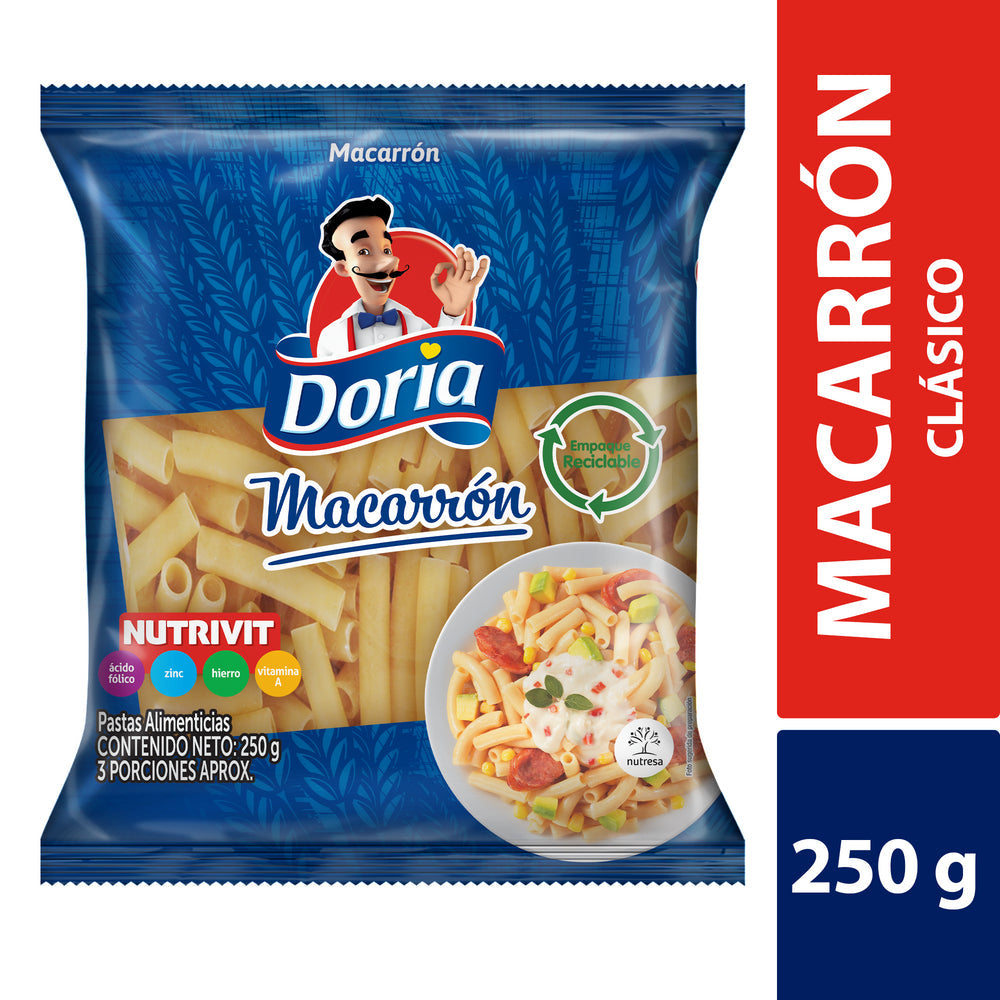 PASTA DORIA MACARONI 250G