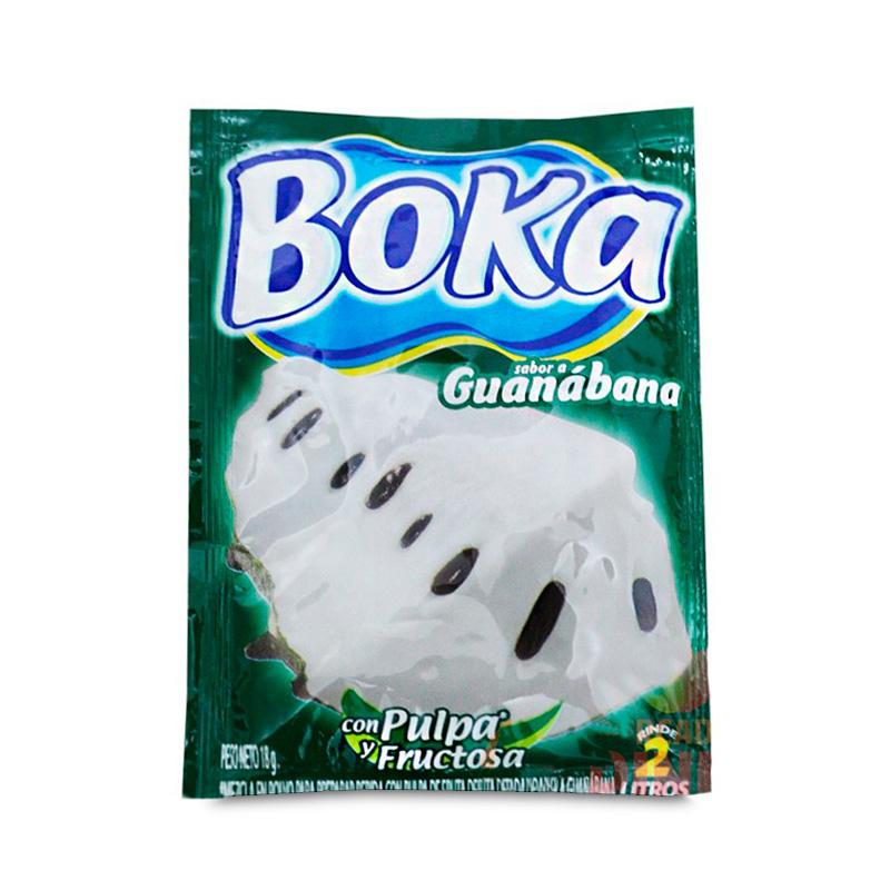 BOKA SOFT DRINKS 18G 2L SOURSOP