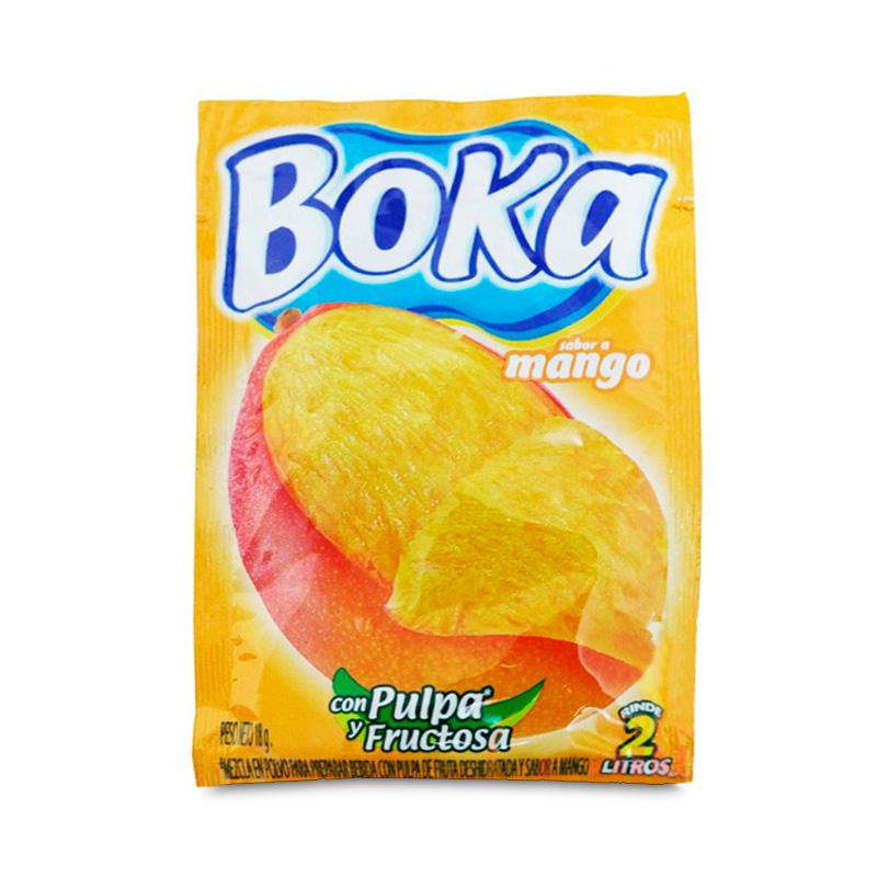 BOKA SOFT DRINKS 18G 2L MANGO