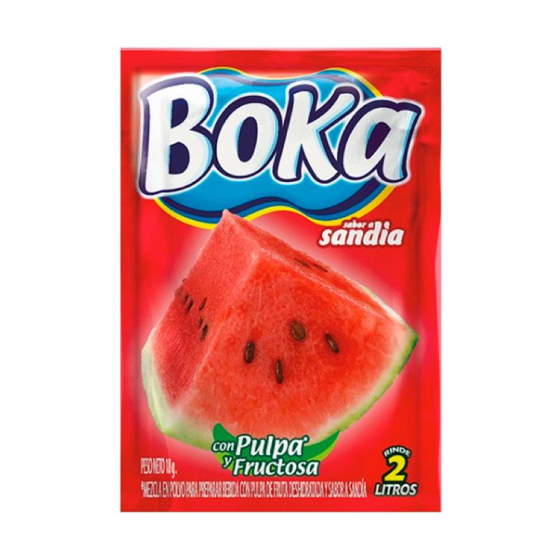 BOKA SOFT DRINKS 18G 2L WATERMELON