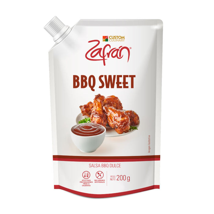 Zafran salsa BBQ dulce x200gr