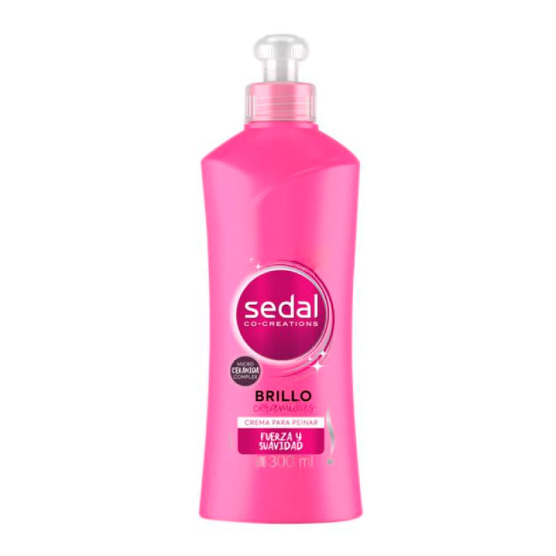 SEDAL CREMA PARA PEINAR  BRILLO CERAMIDAS x300ml