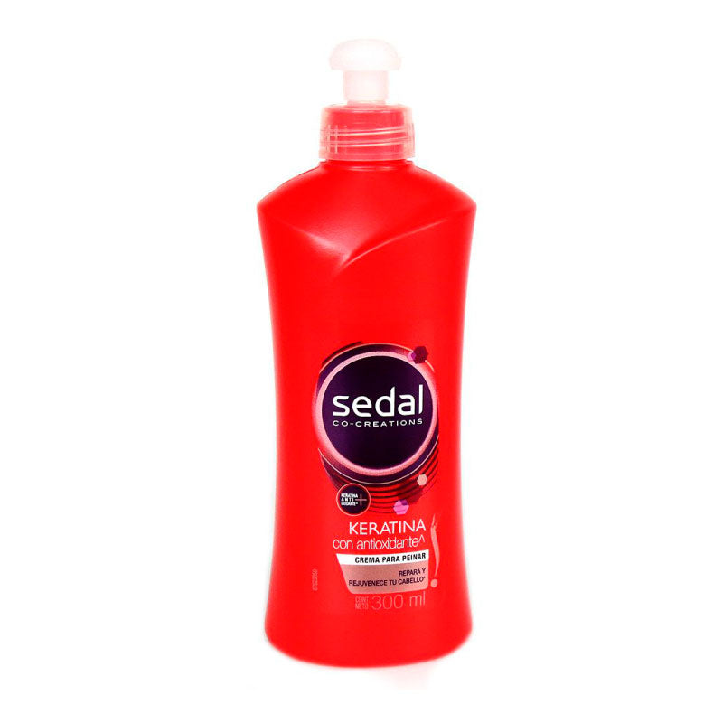 SEDAL CREMA PARA PEINAR  KERATINA/ANTIOXIDANTE x300ml