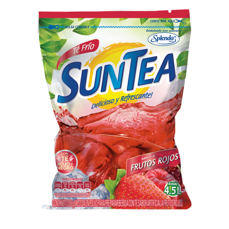 TE HELADO SUNTEA 218G 4.5L FRUTOS ROJOS