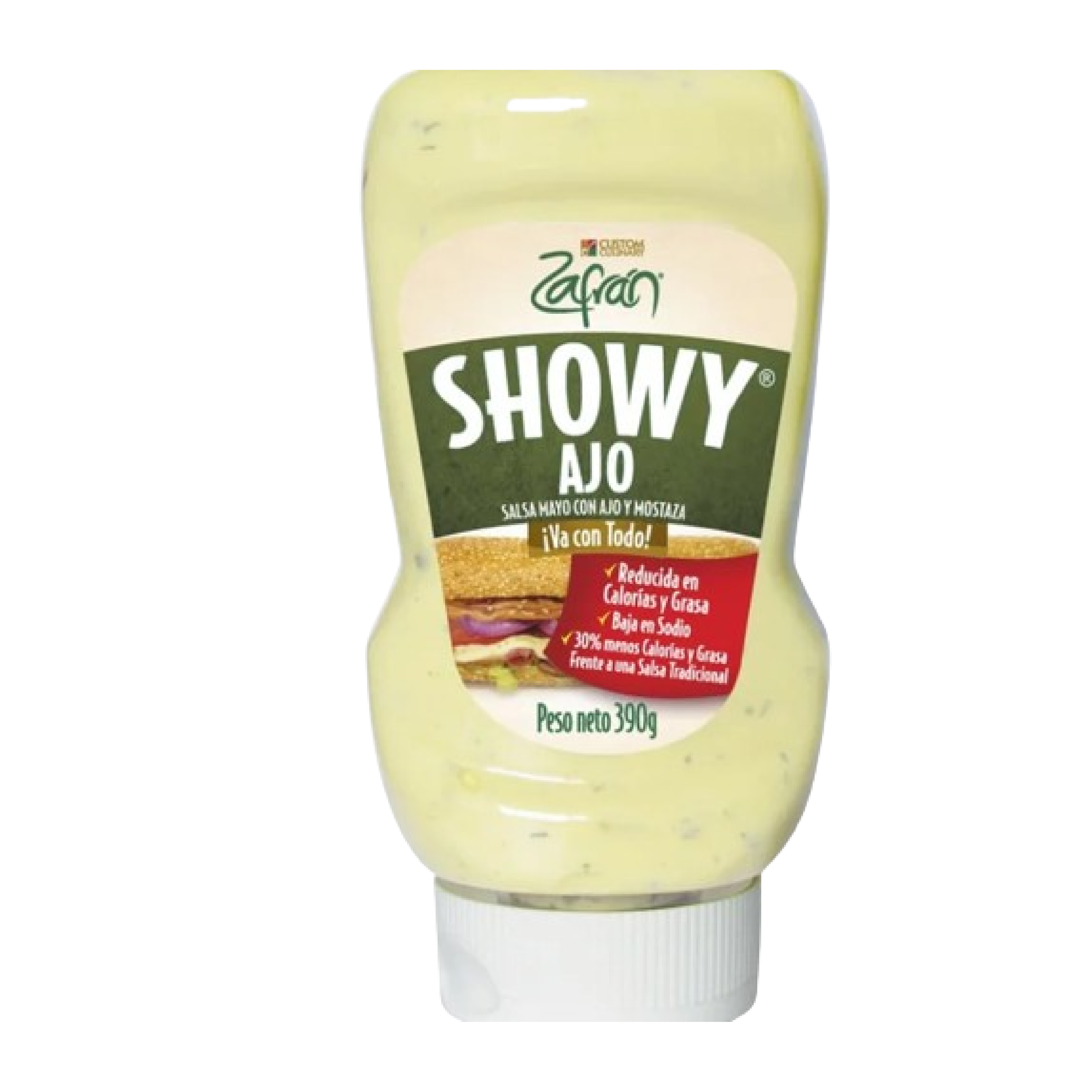 SALSA SHOWY  ZAFRAN 390G AJO