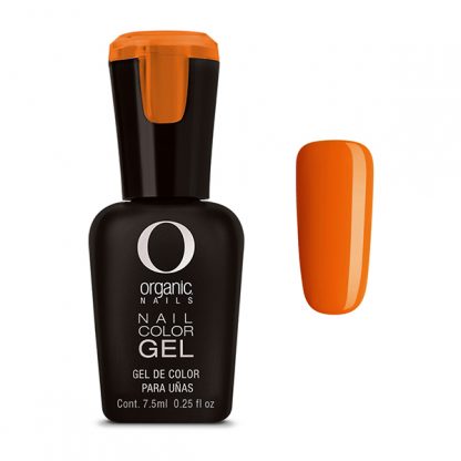 Organic Nails Gel semi-permanente para unas Color Tangerine 129 x7.5 ml