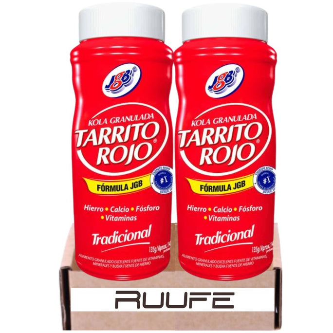Kola Granulada Tarrito Rojo (2 pack) kola granulada tarrito rojo original tarrito rojo colombiano cola granulada tarrito rojo Suplemento Multivitaminico food