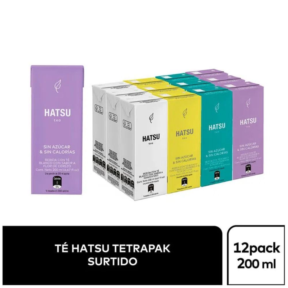Hatsu Tea x 200ml (12 Pack)