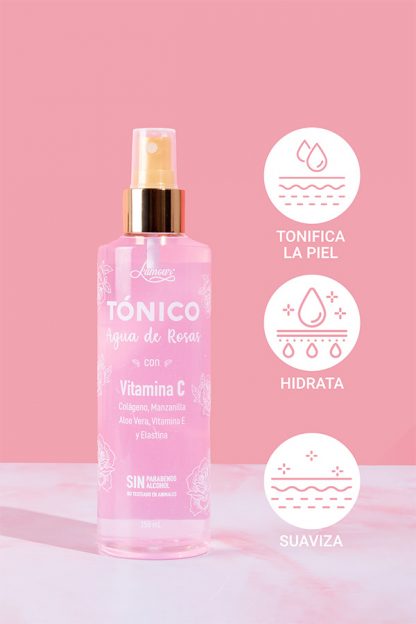 Lamour Tónico Agua de rosas – 250ml