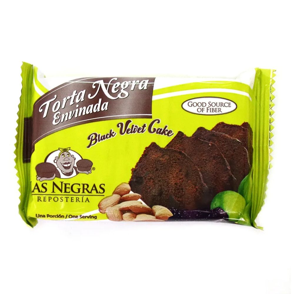 Black Cake Las Negras 100g x 3 units - Snack 