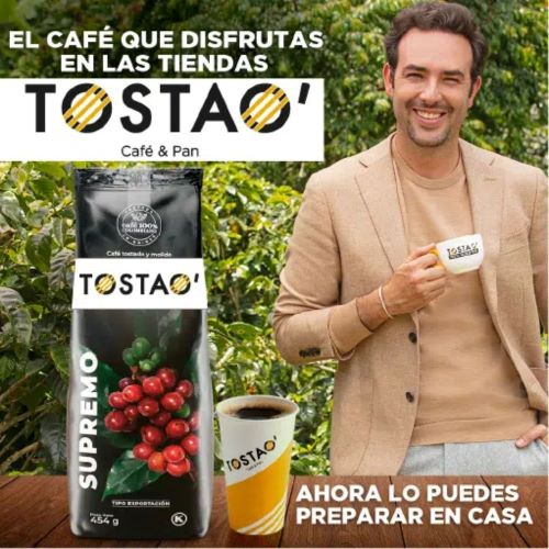 Cafe Tostao Supremo Molido 454g