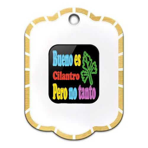 Pin metalico bueno es cilantro pero no tanto PI-10
