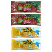 Canoa Fruit Pulp (4 pack) Canoa pulpa de fruta - Get 31 Fl Oz out of each pack - Two packs of Strawberry and Two of Lulo - Make Juices, Cocktails, Desserts, and More canoa pulpa de fruta food
