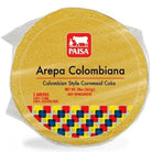 Arepa Colombiana de Maíz Amarillo x 5und - Colombian Style Yellow Cornmeal Cake 5 Arepas