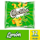 Choclitos de Limon - Lemon Corn chips with Lemon Flavor - Pck of 12 snacks from Colombia online Productos colombianos online