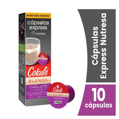 Colcafe Blends Chai Latte Capsulas Cafe  - 10 unid (1 pack)