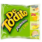 Detodito Colombiano Limon Each pack comes with Pork Crackling, crispiest potato chips, plantain chips and Tostiarepa with Lemon flavor snacks for Snack lovers Colombian snack mecato colombiano Colombian food Colombian Candy.